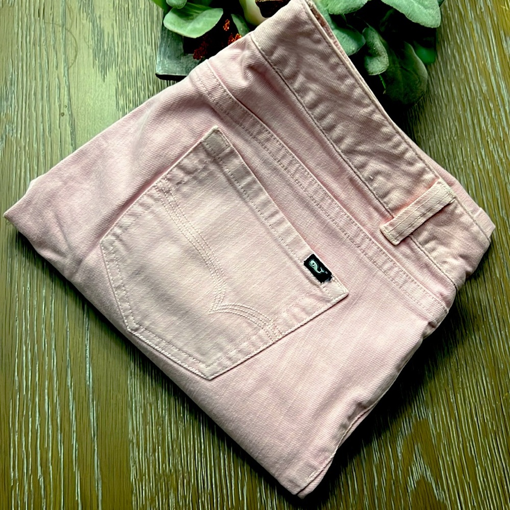 Vineyard Vines Pink Skinny Ankle Jeans size 12 - Picture 2 of 7